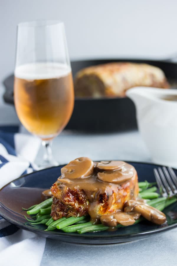 Classic Meatloaf Recipe with Mushroom Gravy ~ Total Comfort Food