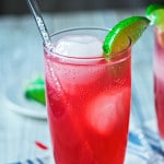 Funky Cherry and Lime Fizz