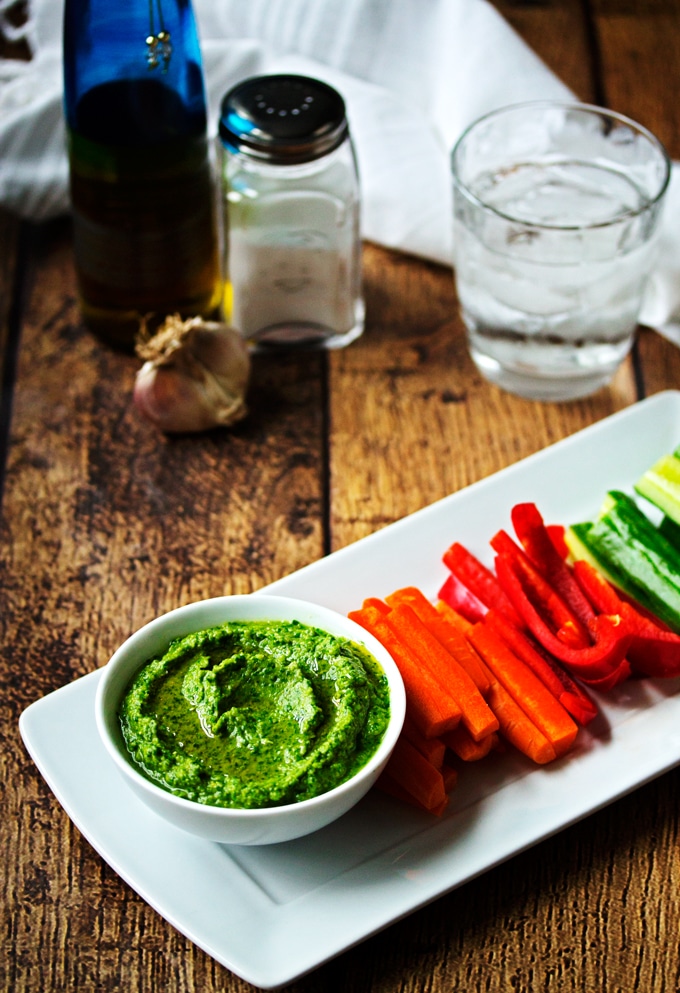 Spinach Hummus