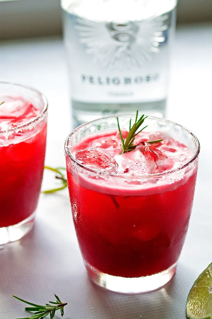 Blackberry & Rosemary Margarita