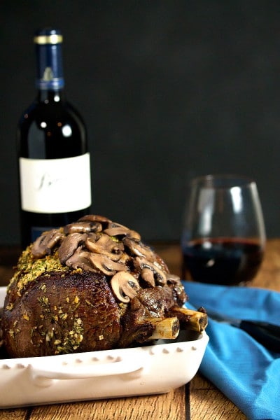 The Holiday Flavors of Rioja: Rosemary & Garlic Crusted Beef