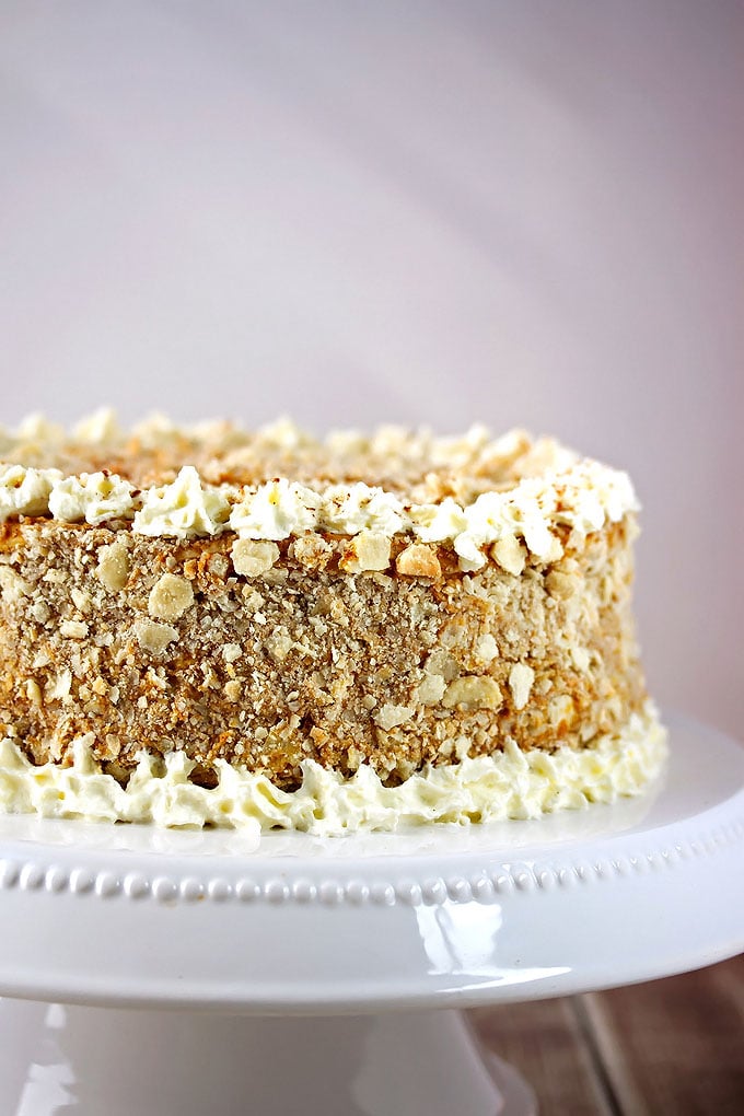 Spiced Pumpkin Napoleon & Salted Caramel with Rum