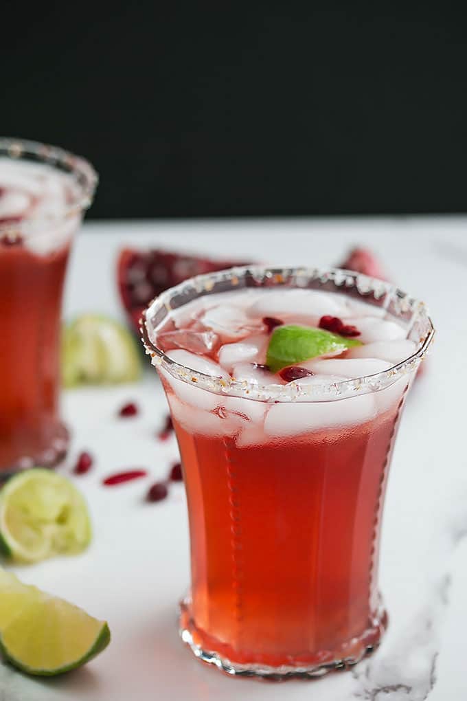 Pomegranate Kombucha Margarita Recipe