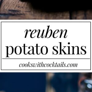 Reuben Stuffed Potato Skins