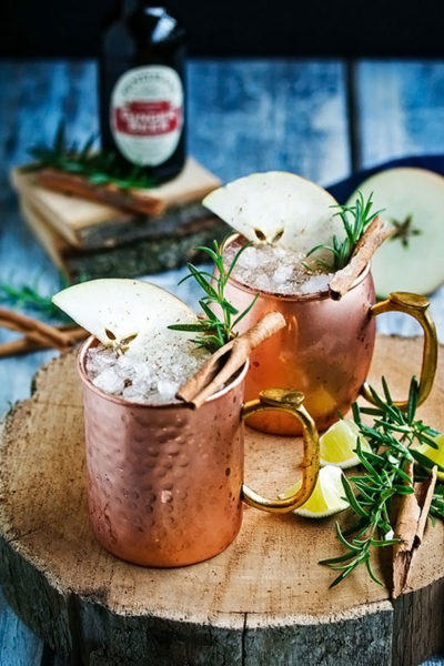 Holiday Apple Cider Moscow Mule