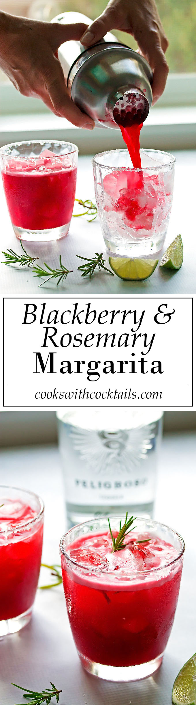 Blackberry & Rosemary Margarita