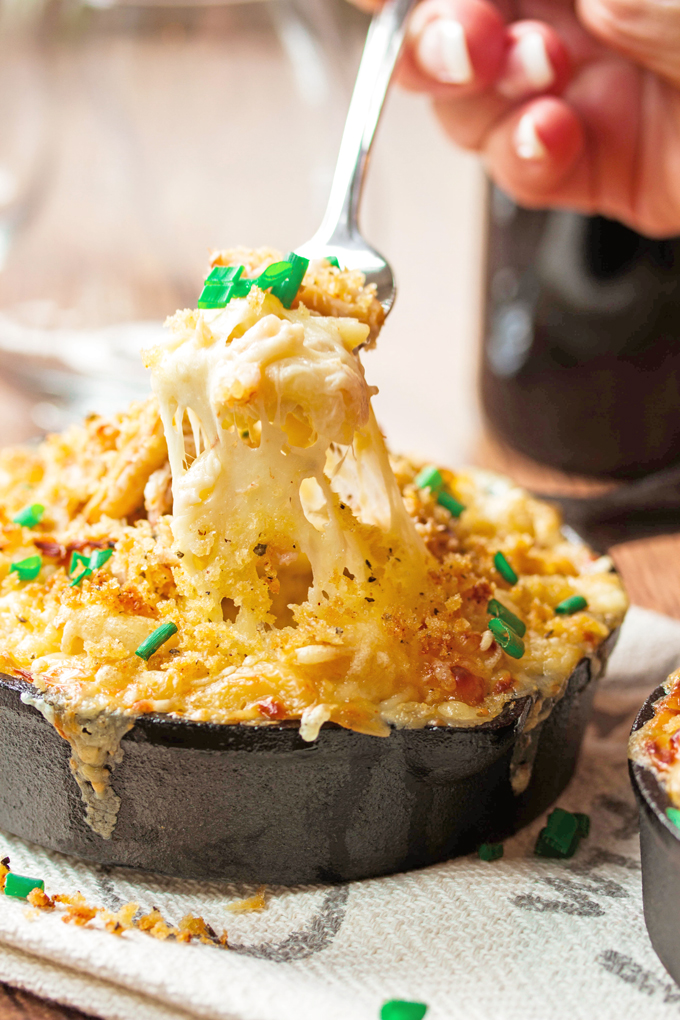Dungeness Crab Mac and Cheese with Jarlsberg Cheese