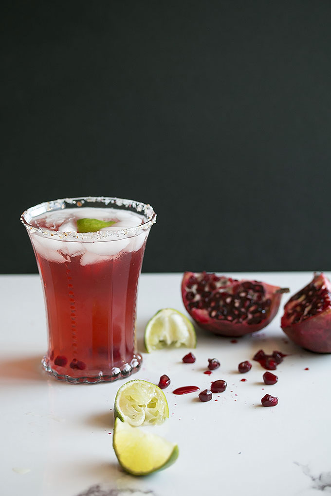 Kombucha Pomegranate Margarita Recipe